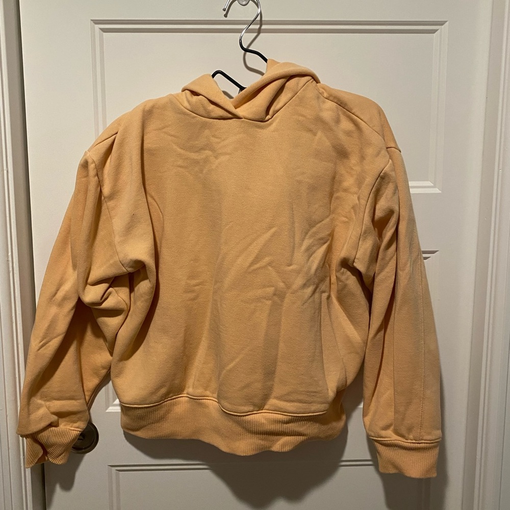 A new day hoodie, Size: M, great condition, Color: orange